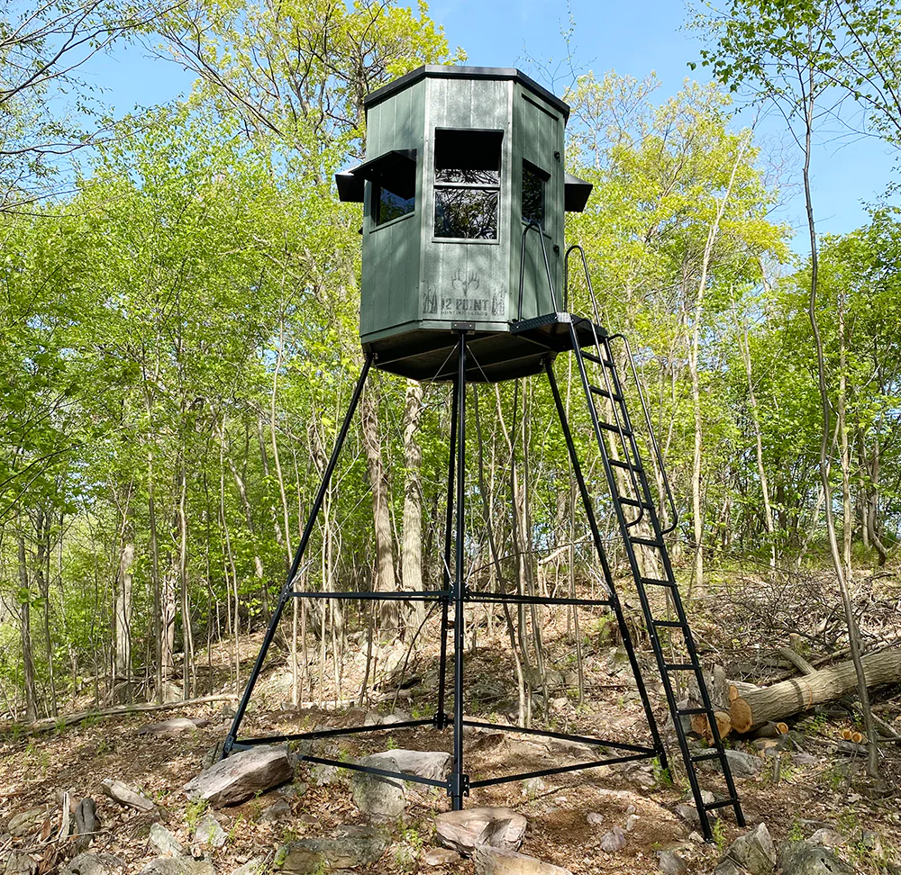 12 Point Hunting Blinds - The 6' Octagon Premium Hunting Blind - Image 12