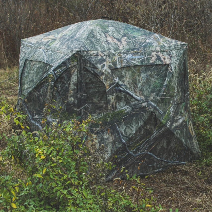 Ameristep Brickhouse  75” x 75” Wide Bottom Ground Blind - Image 4