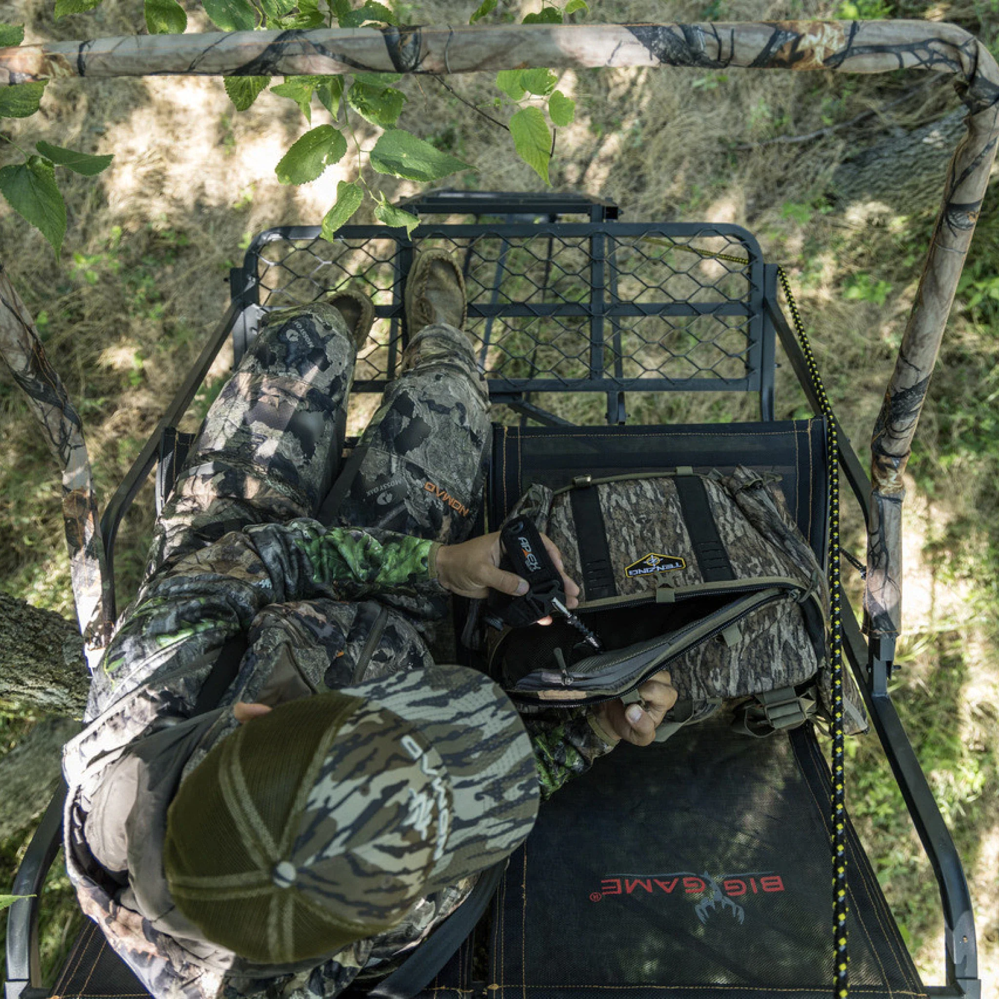 Big Game Treestands Big Buddy 2 Person Ladder Stand 16' Tall - Image 4