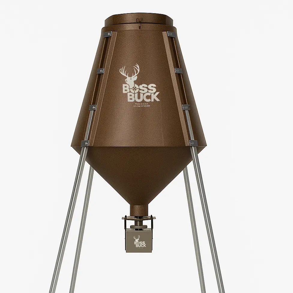 Boss Buck 1200 lb Automatic Spinner Deer Feeder - 12v Battery Included - Image 4