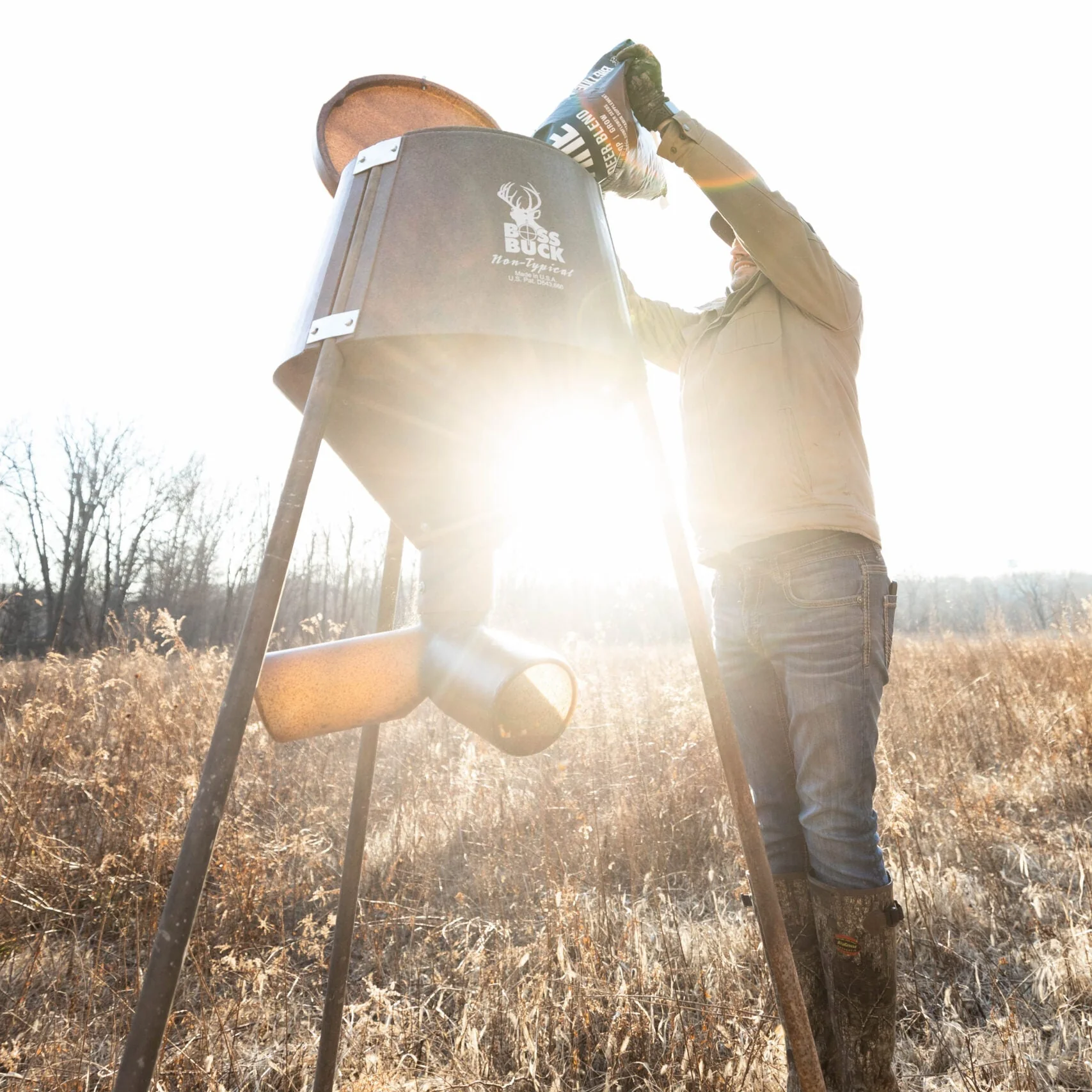 Boss Buck 200 lb Gravity Deer Feeder - Image 5