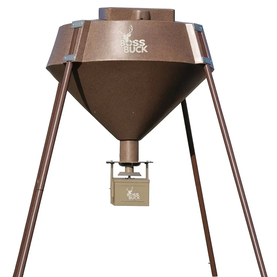 Boss Buck 600 lb Automatic Spinner Deer Feeder - 12v Battery Included - Image 6
