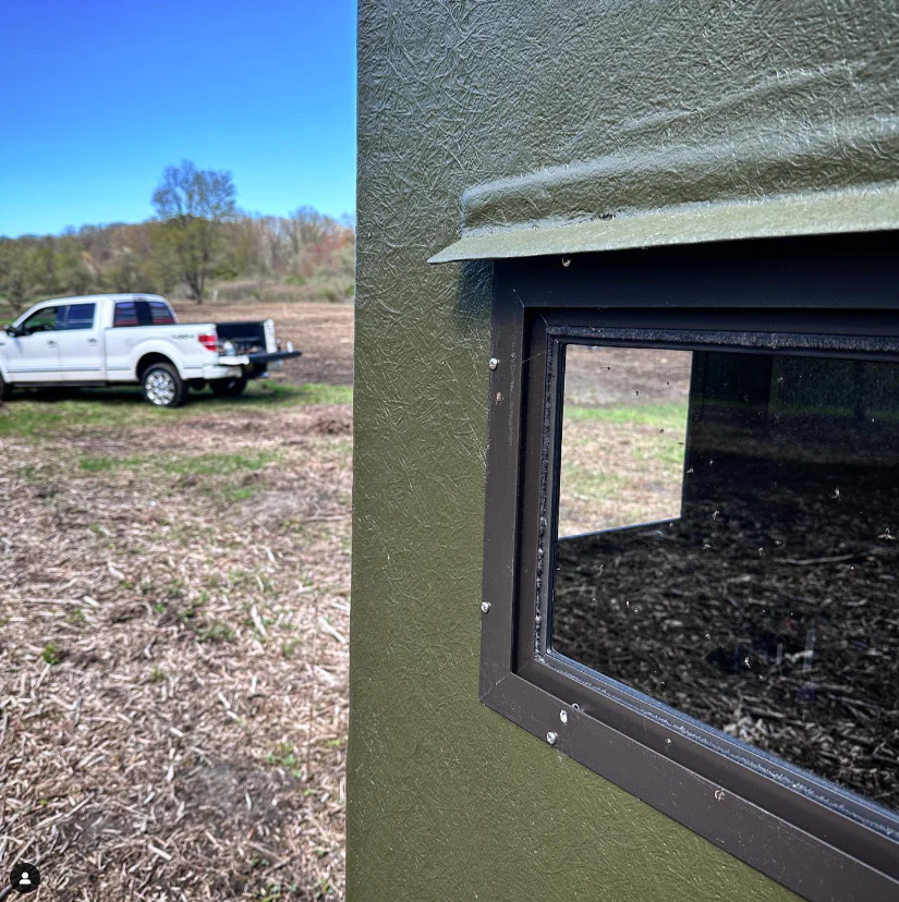 Dillon Manufacturing 4' x 6' Classic Deer Blind With 6' Door - Image 13