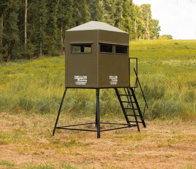 Dillon Manufacturing 4' x 6' Classic Deer Blind With 6' Door - Image 6