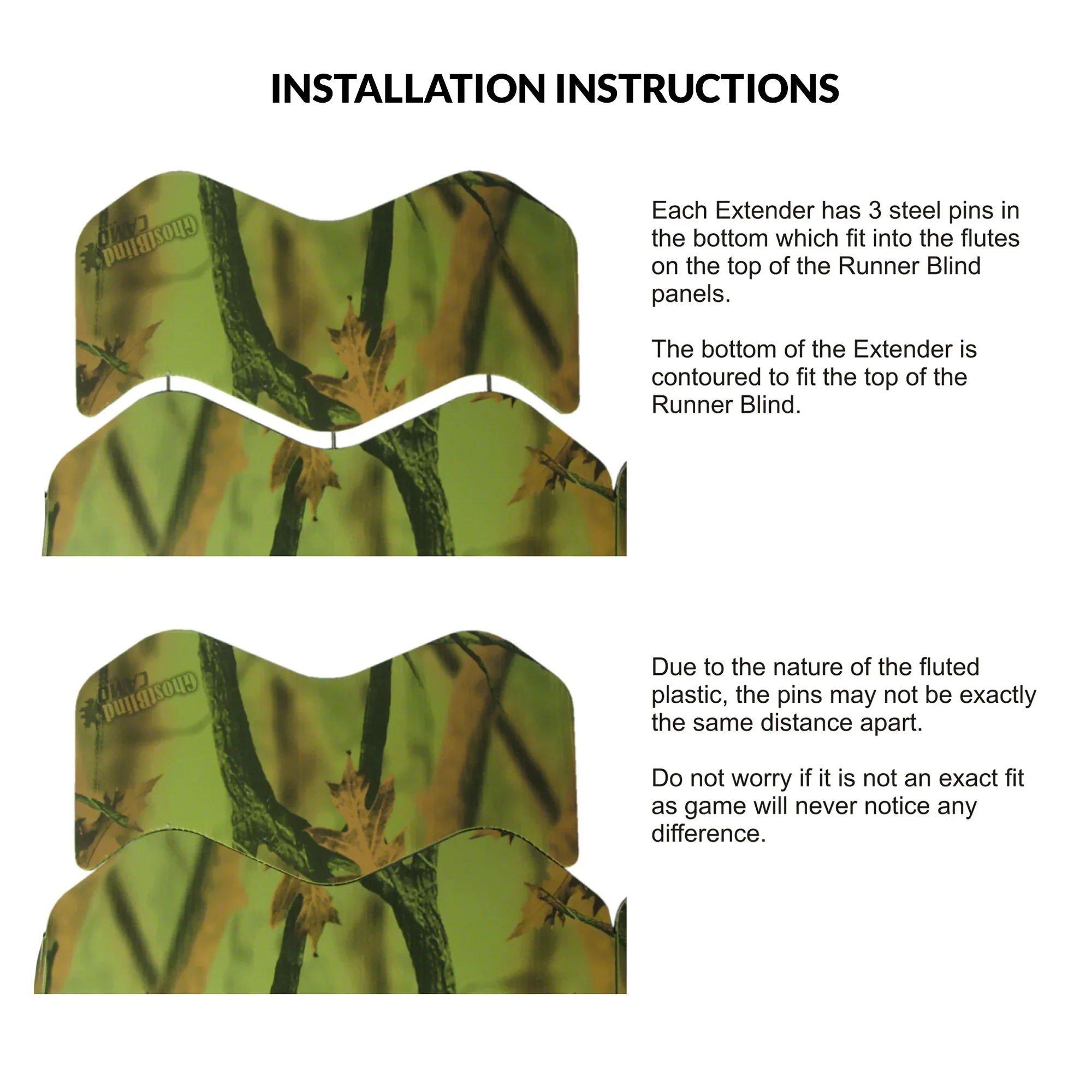 GhostBlind Predator Height Extenders - Image 3