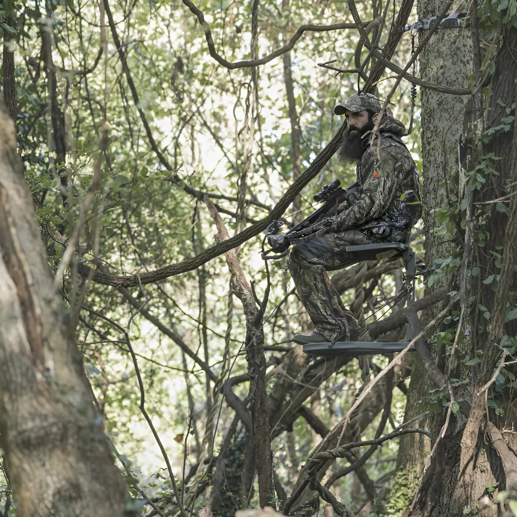 Hawk Rival Micro Hang-On Treestand - 10 lbs - Image 7