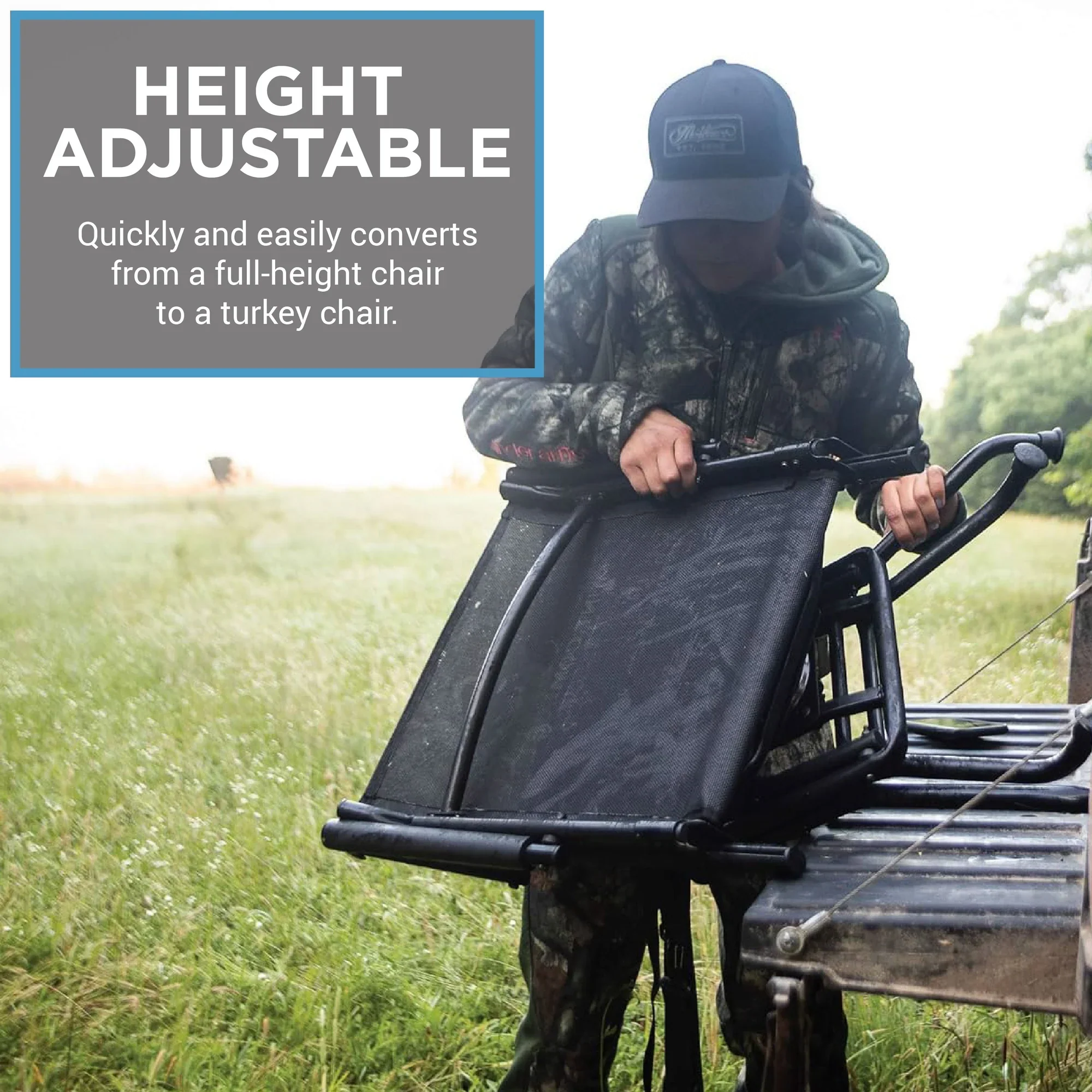 Hunt Comfort® Mesh Lite Hunting Chair - Image 6