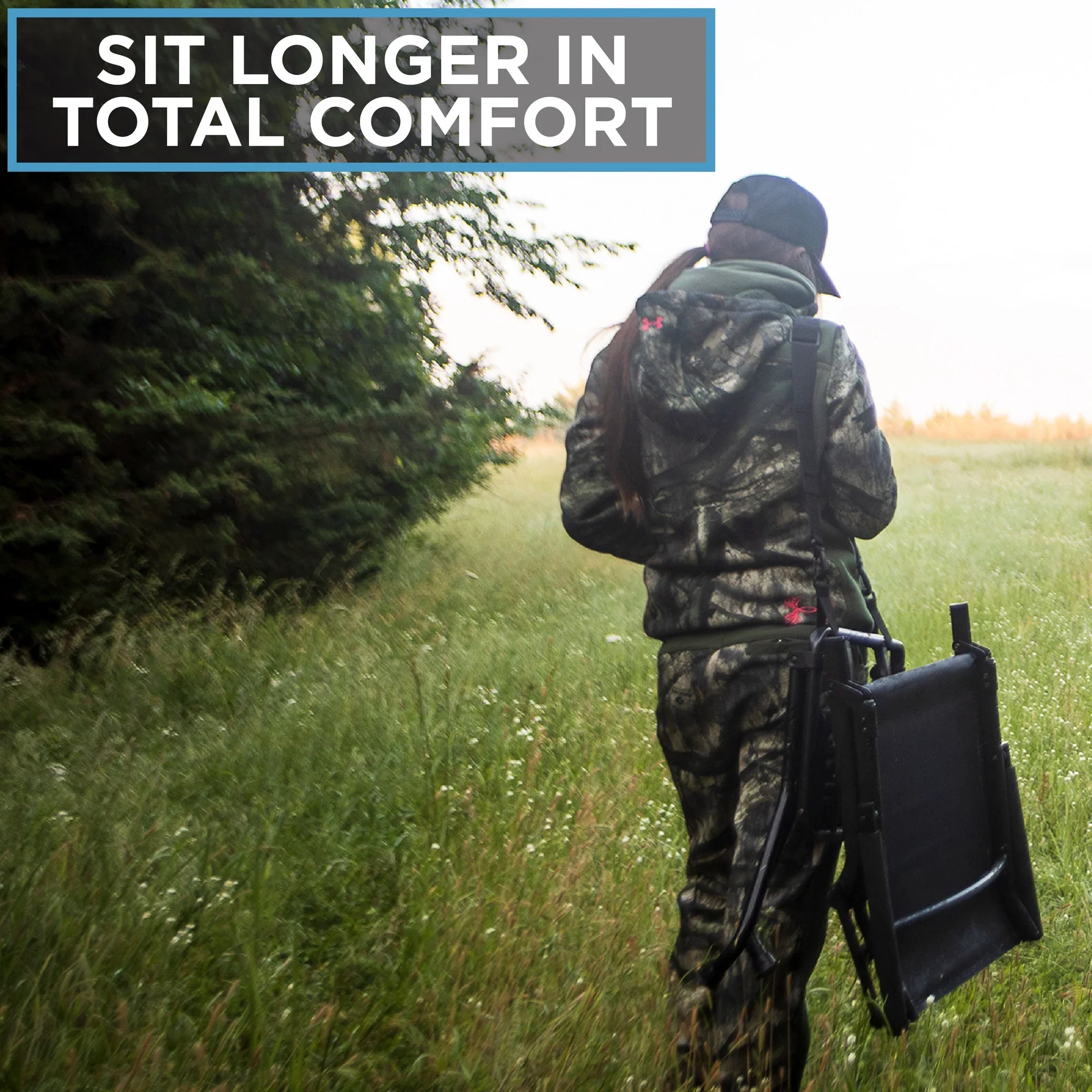 Hunt Comfort® Mesh Lite Hunting Chair - Image 7