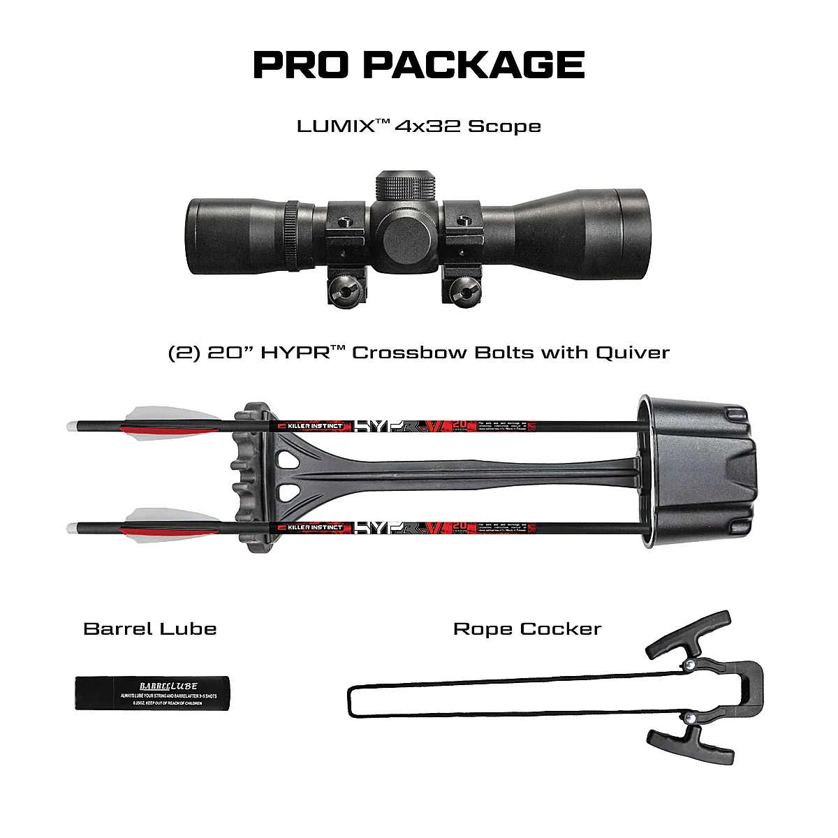 Killer Instinct Lethal 405 FPS HD Crossbow Package - Image 5