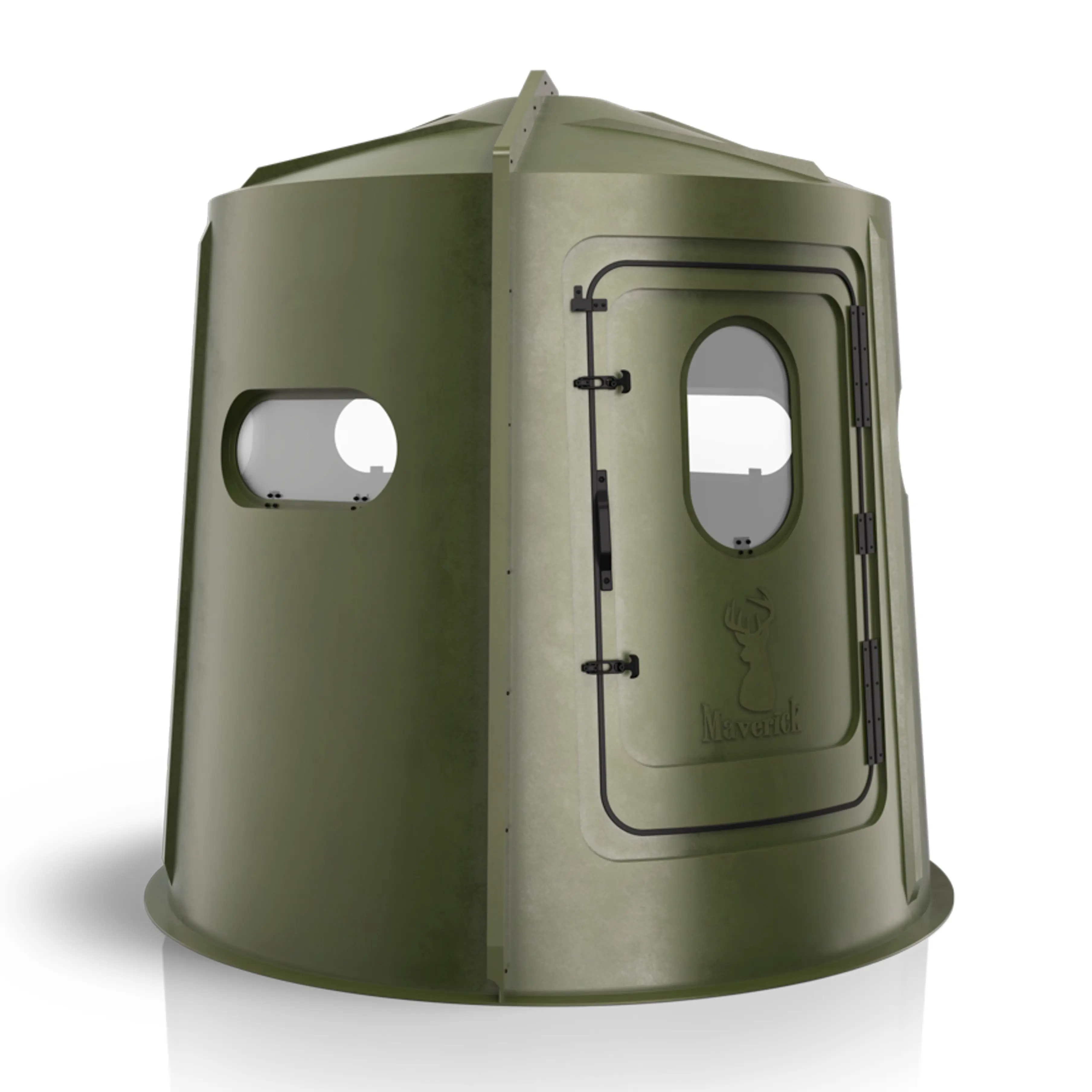 Maverick 5-Shooter GX Crossbow and Rifle Blind - Green - Image 7