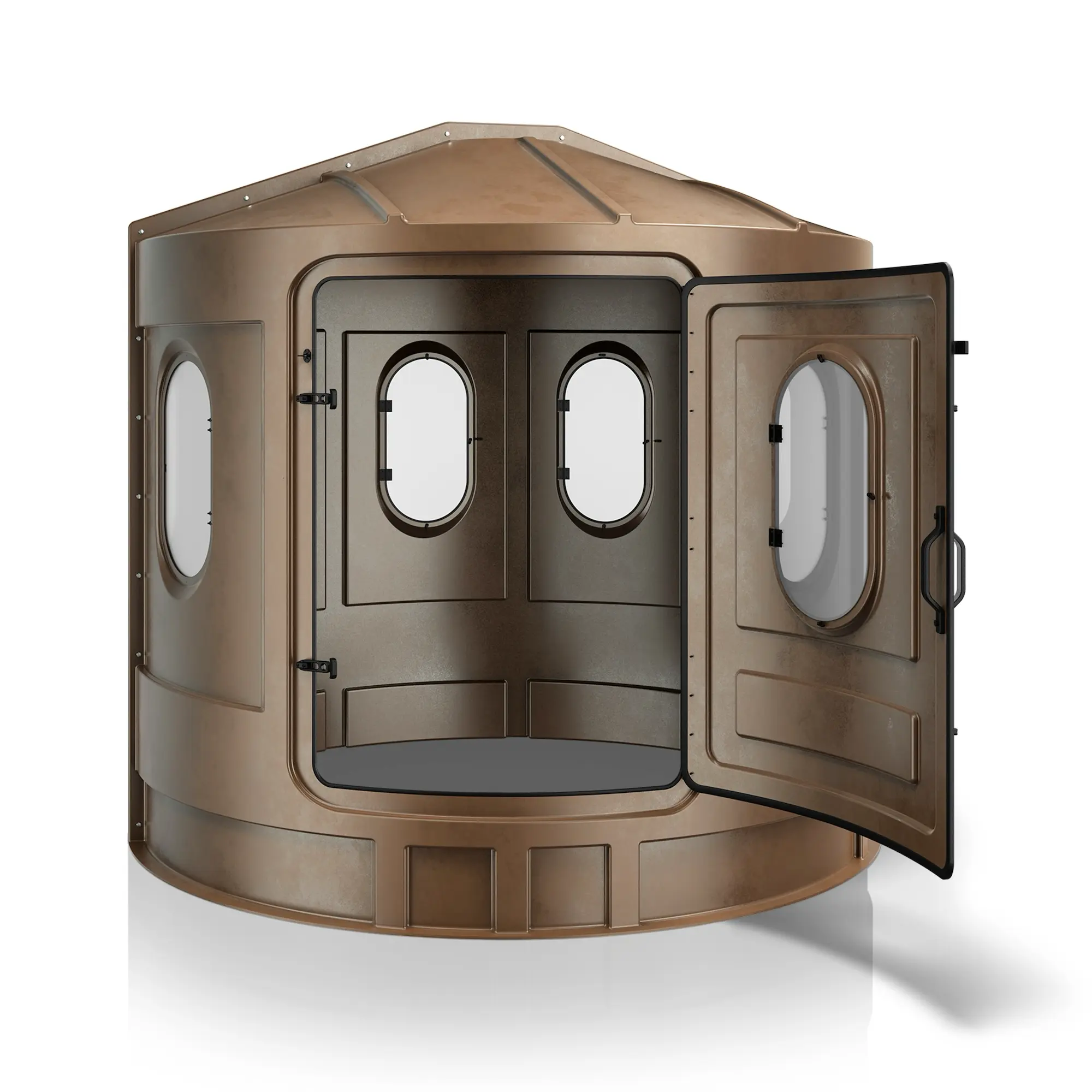 Maverick XL Deer Hunting Blind - Brown - Image 3