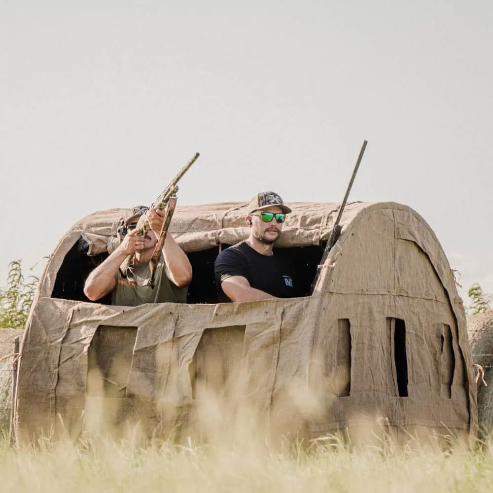Muddy Bale Hunting Blind 82"W x 64"L - Image 3