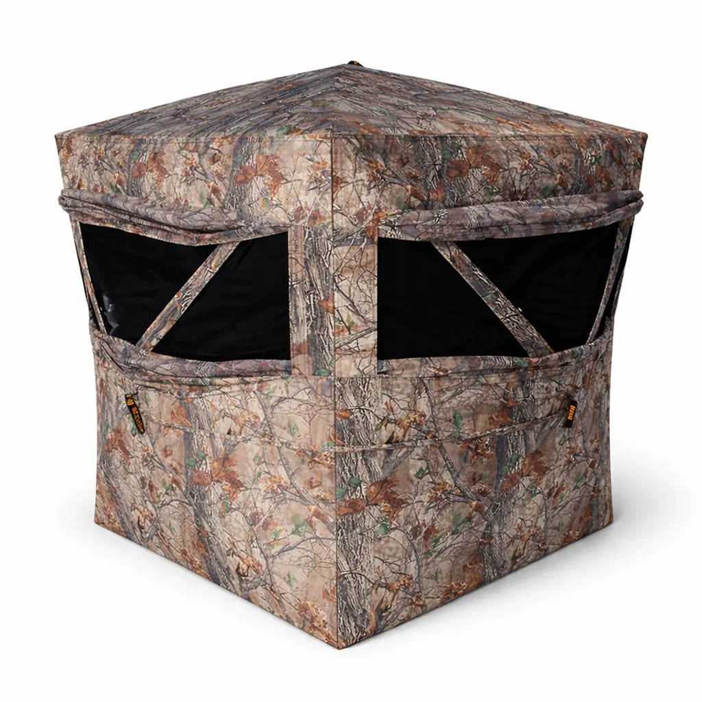 Muddy Infinity 2-Man Ground Blind - 75"W x 69"T - Epic Camo