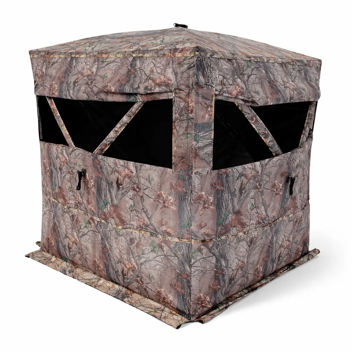 Muddy Prevue 3-Man See-Thru Ground Blind - Epic Camo - Image 9