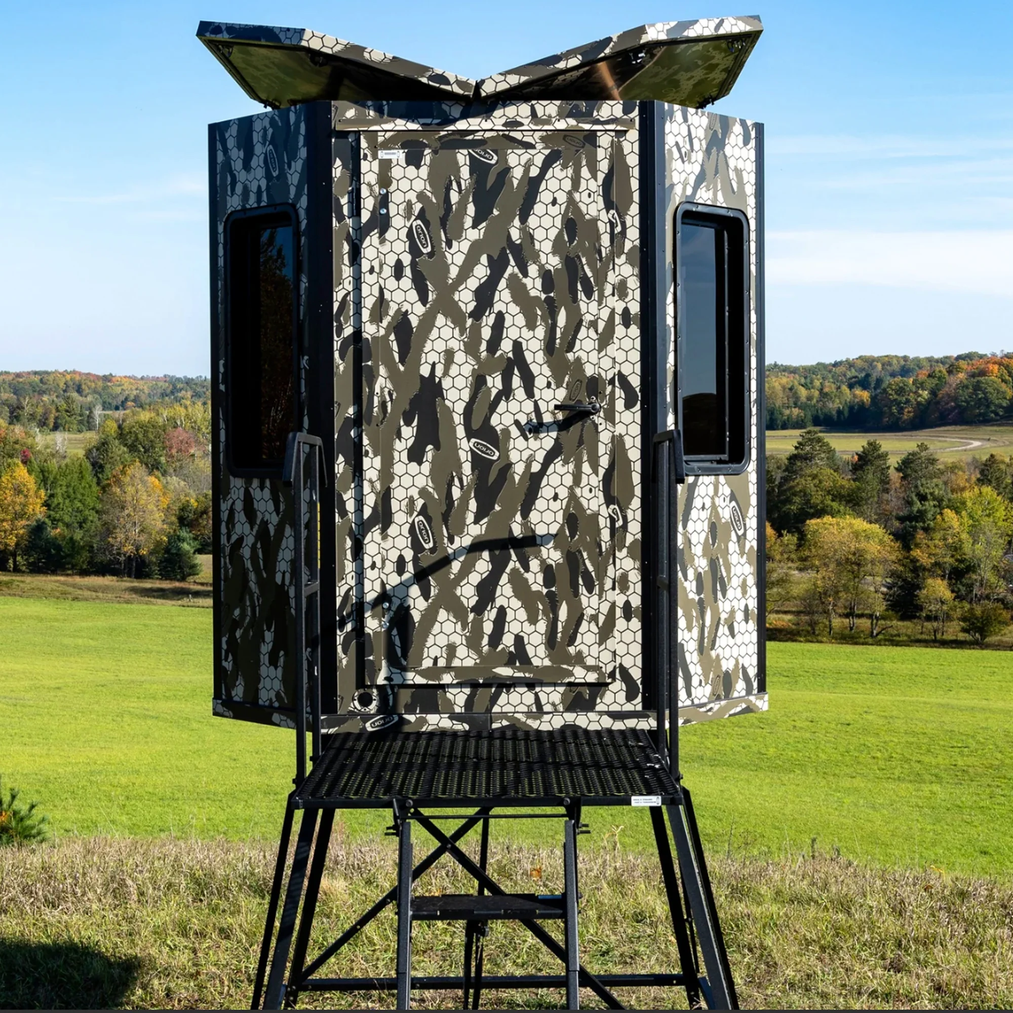 Orion Hunting - 5' x 5' Premium Archery/Bow Hunting Blind - Vertical Windows - Image 4