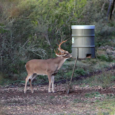 Texas Hunter 300 lb. Protein Barrel Deer Feeder - Image 8