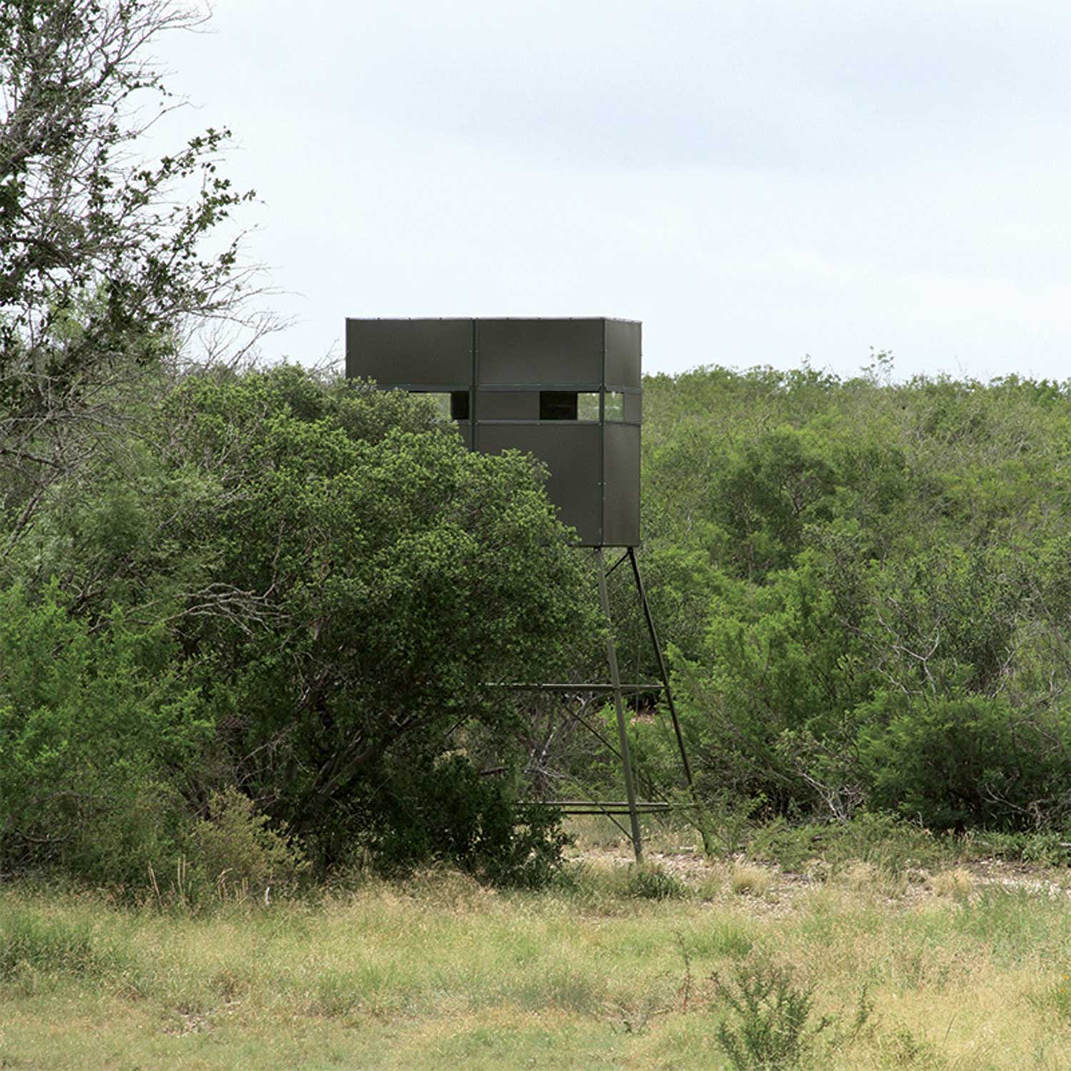 Texas Hunter Trophy Deer Blind Double 4' x 8' with 8' Tower - Image 3
