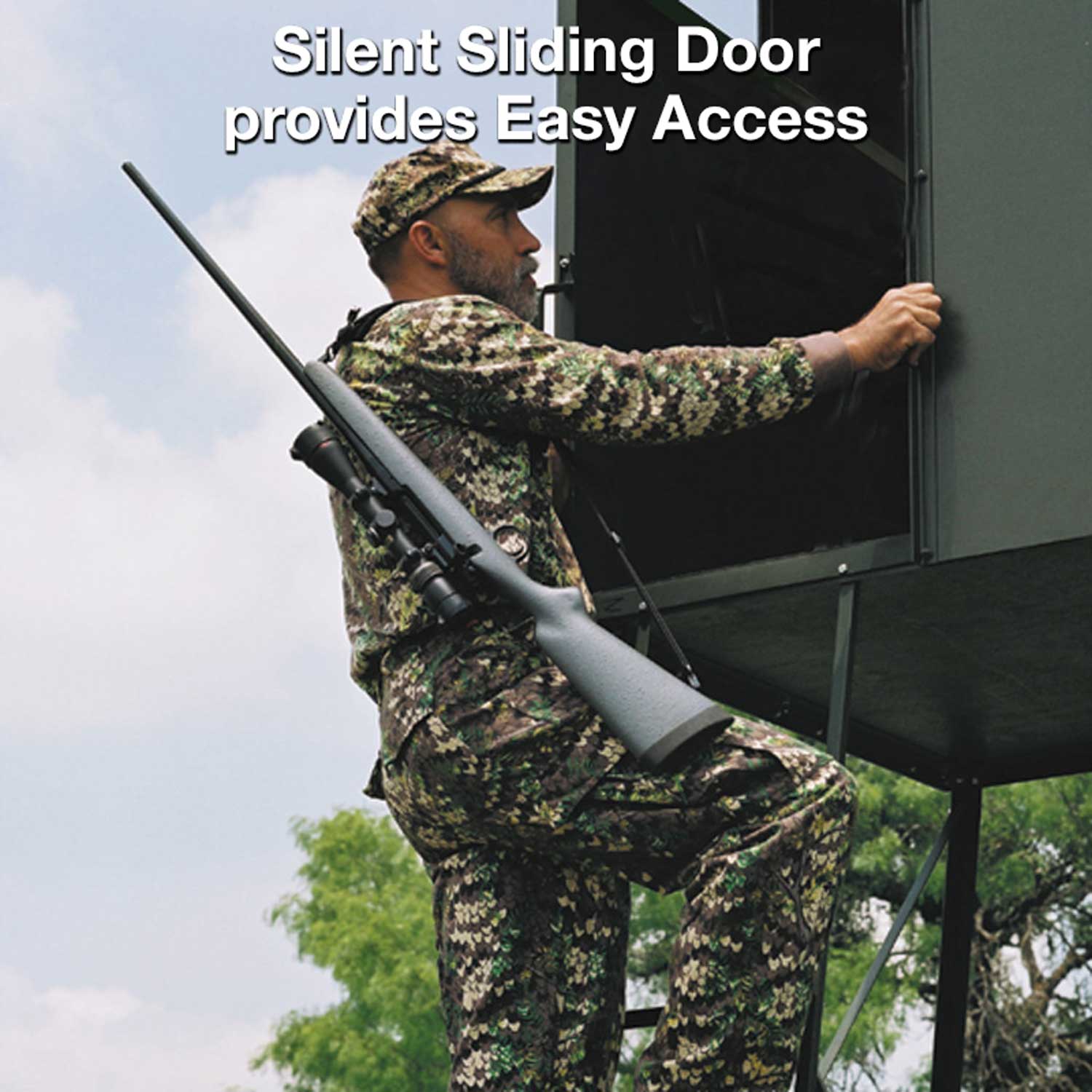 Texas Hunter Trophy Ground Blind  4' x 4' with Ground Legs - Image 7
