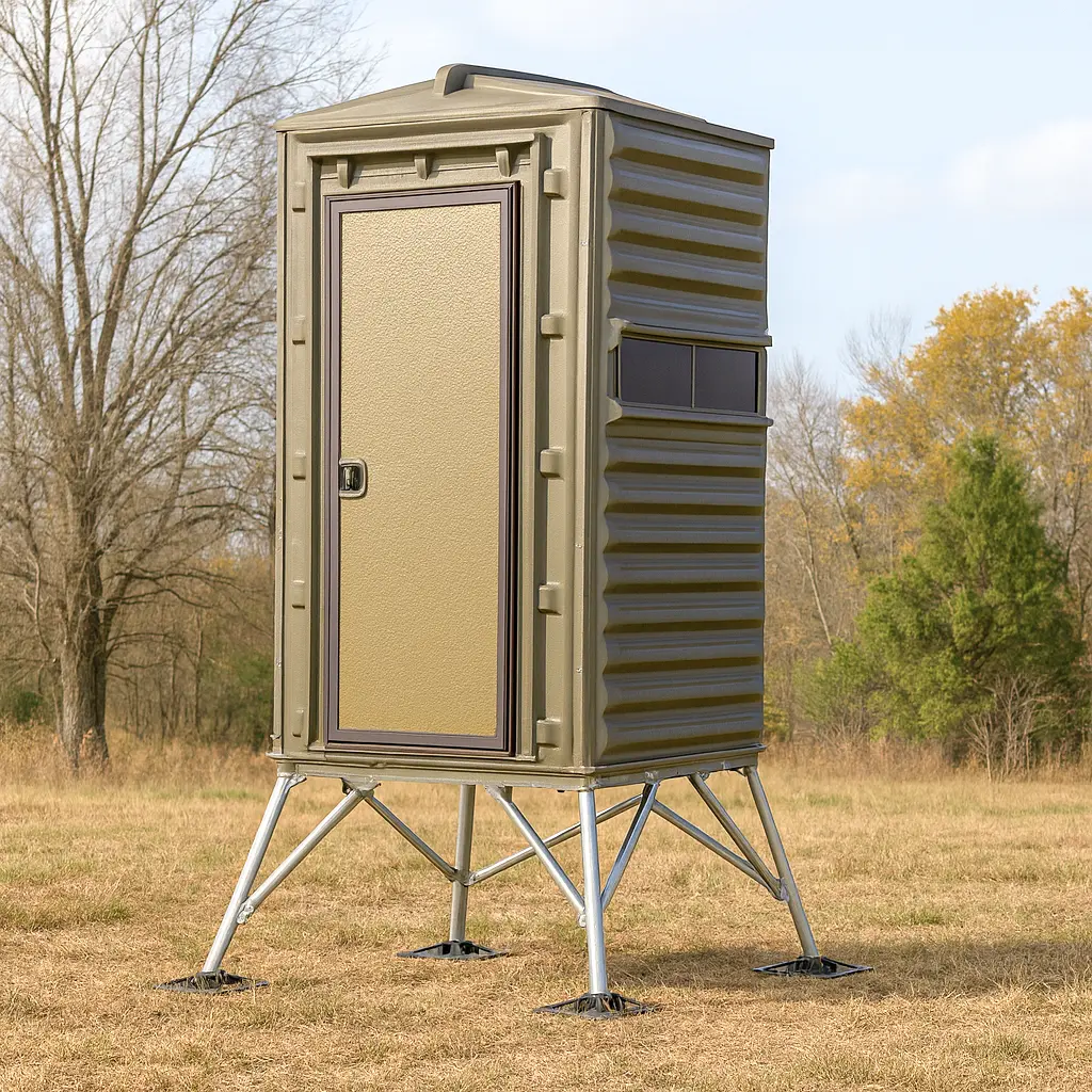 The Blynd 4' x 4' Hunting Blind with Full Door - Image 7