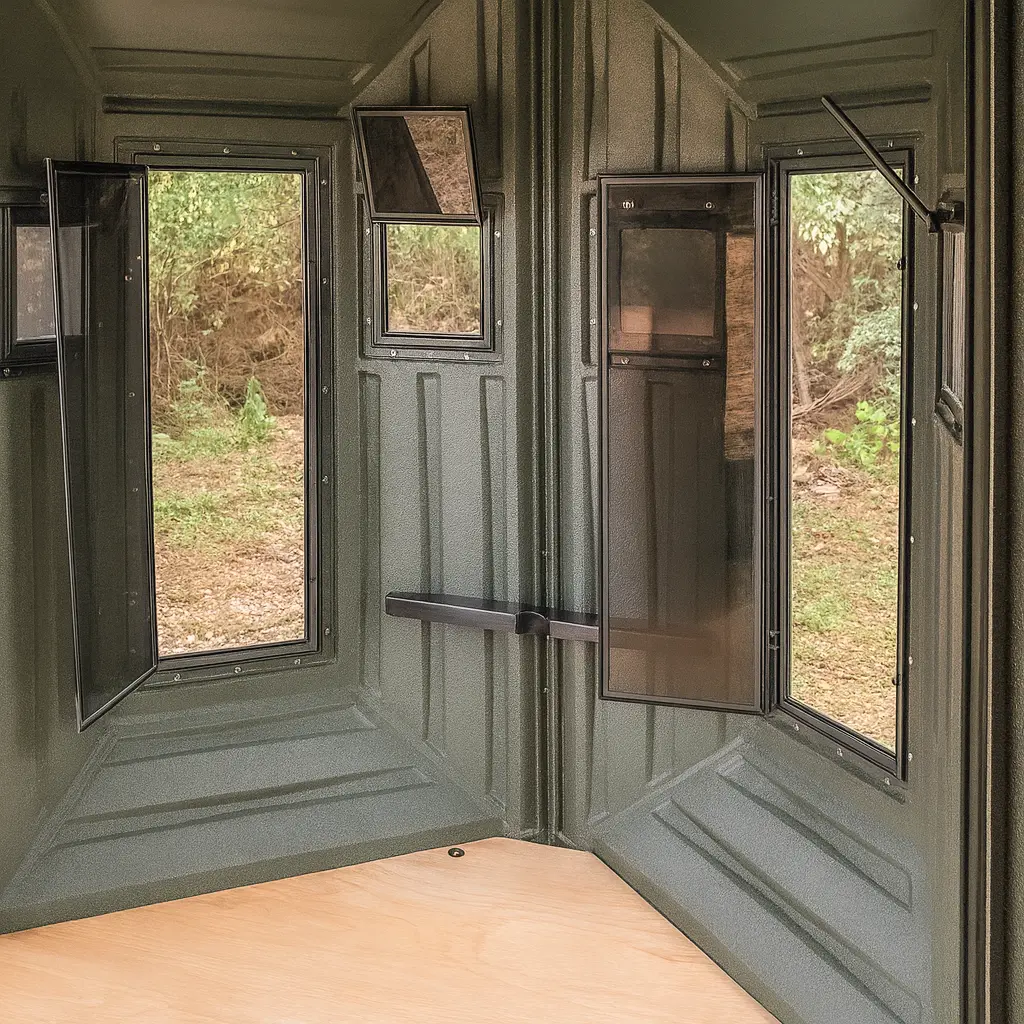 The Blynd 4'x4' Bow Hunting Blind with Full Door - Image 3