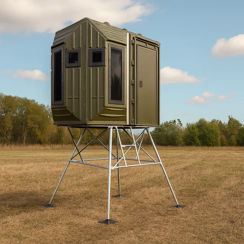The Blynd 4' x 8' Bow Hunting Blind with Full Door - Image 9