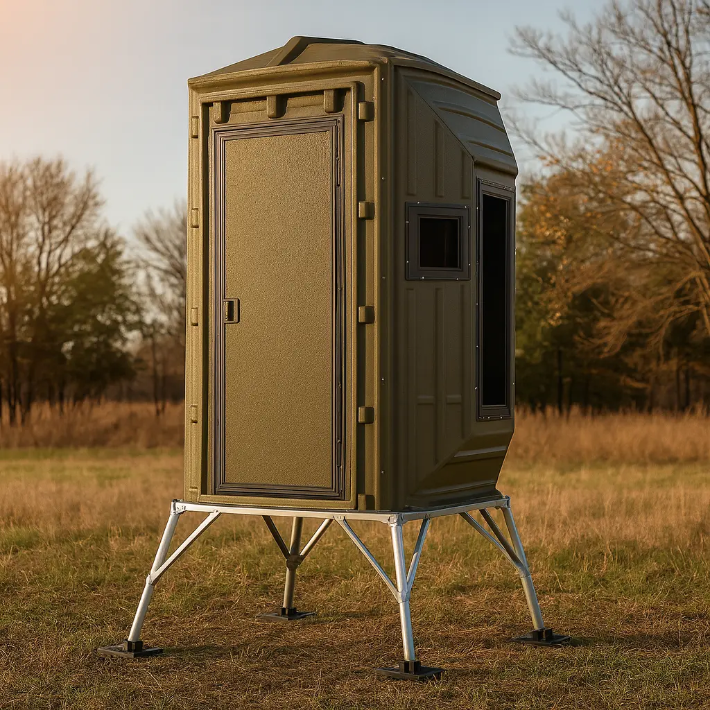 The Blynd 4'x4' Bow Hunting Blind with Full Door - Image 10