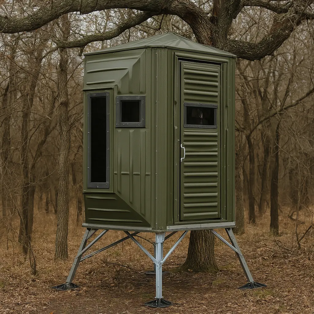 The Blynd 4'x4' Bow Hunting Blind with Full Door - Image 11