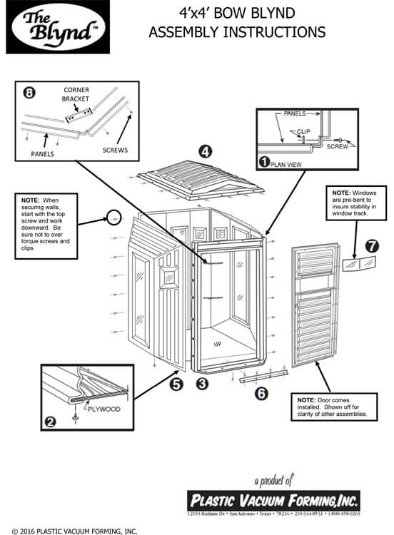The Blynd 4'x4' Bow Hunting Blind with Full Door - Image 15